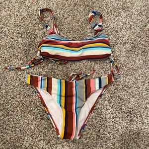 Bikini multi color bathing suit